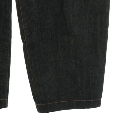 Chanel Front Pockets Denim Pants Jeans Zipper Fly Cotton 36 Dark Blue NR - OS