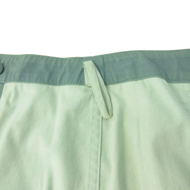 Chanel 05P Metal Button Coco Mark Long Skirt Wrap Skirt Roll Green 38 Approx M