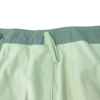 Chanel 05P Metal Button Coco Mark Long Skirt Wrap Skirt Roll Green 38 Approx M