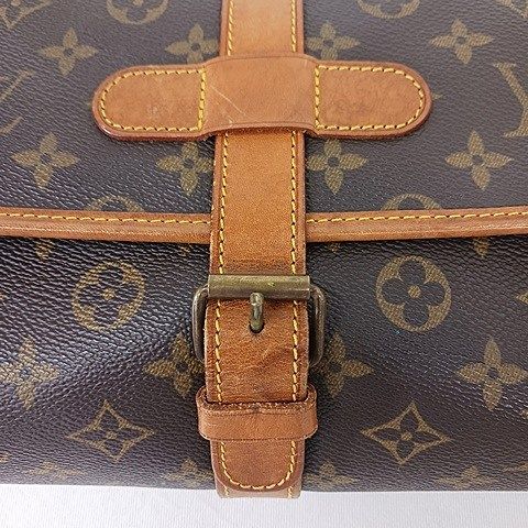 Louis Vuitton Monogram Marne Shoulder Bag Diagonal Bag Brown M51369 AA