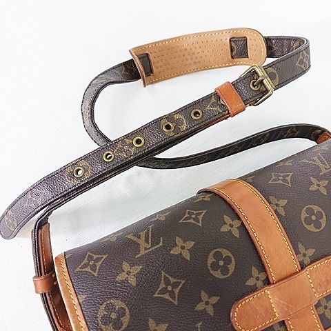 Louis Vuitton Monogram Marne Shoulder Bag Diagonal Bag Brown M51369 AA