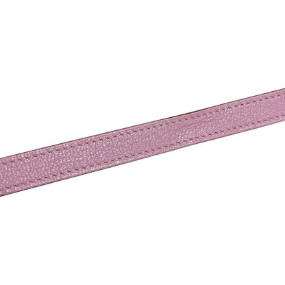 Hermes Wallet Click 16 Mauve Sylvestre Silver Hardware Shoulder Wallet