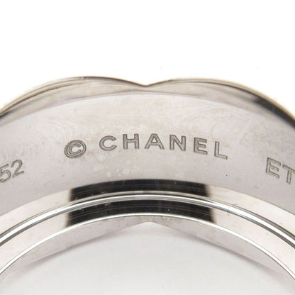 Chanel Ring 52 Coco Crushe Large J10573 18K White Gold