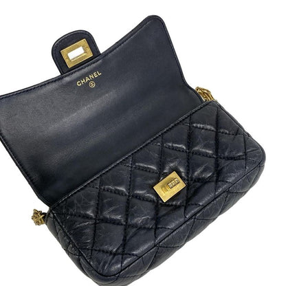 Chanel Wallet Matelasse 2.55 Ap2215 Dark Navy