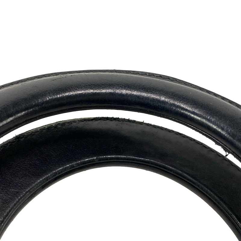 DIOR Christian Dior Handbag Lady Dior MY Abcdior Bag Small Black Lambskin