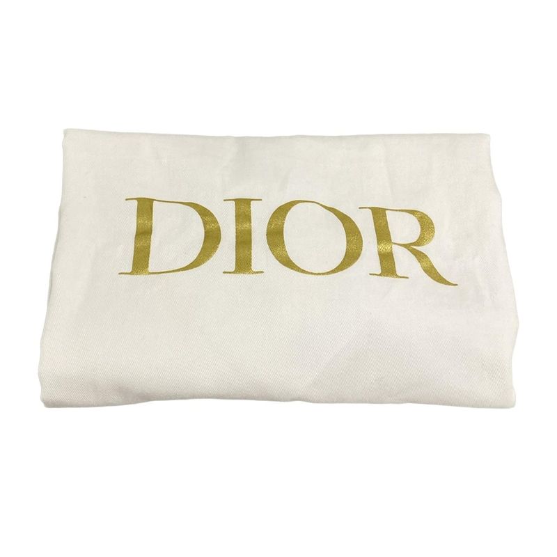DIOR Christian Dior Tote Bag Book Tote Small Bag White And Black Dior Zodiac