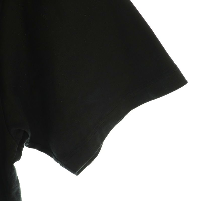 Celine 24SS Triomphe Loose T-shirt Cut And Sewn With Logo Embroidery XL Black