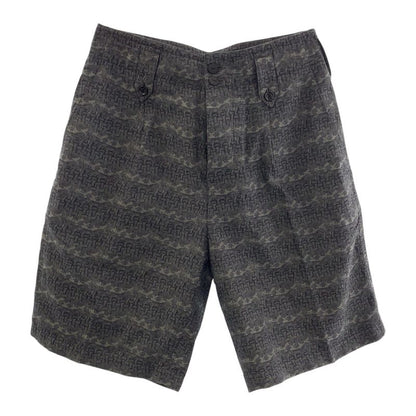Louis Vuitton Christopher Nemeth Black Gray Cotton Ca36929 Shorts Half Pants