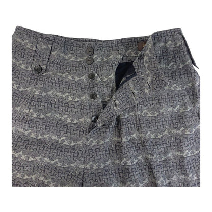 Louis Vuitton Christopher Nemeth Black Gray Cotton Ca36929 Shorts Half Pants