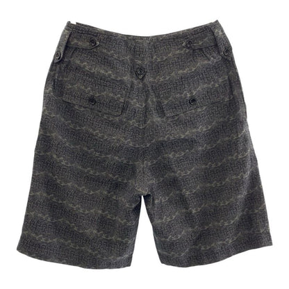 Louis Vuitton Christopher Nemeth Black Gray Cotton Ca36929 Shorts Half Pants