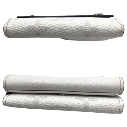 Louis Vuitton Taiga Llama Discovery Compact Wallet Optic White M30899