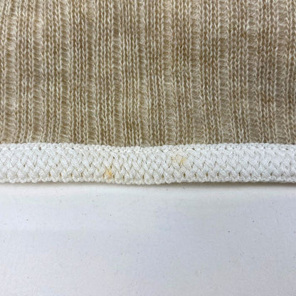 Christian DIOR Knit Long Sleeve Cardigan Long Length Piping Top Cardigan Cotton