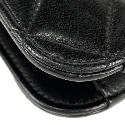 Chanel Matelasse Single Flap Chain Shoulder Bag Coco Mark Full Flap Shoulder