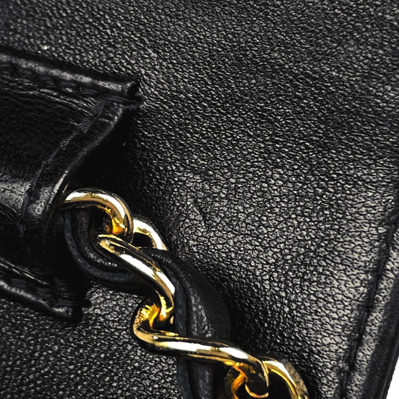 Chanel Matelasse Single Flap Chain Shoulder Bag Coco Mark Full Flap Shoulder