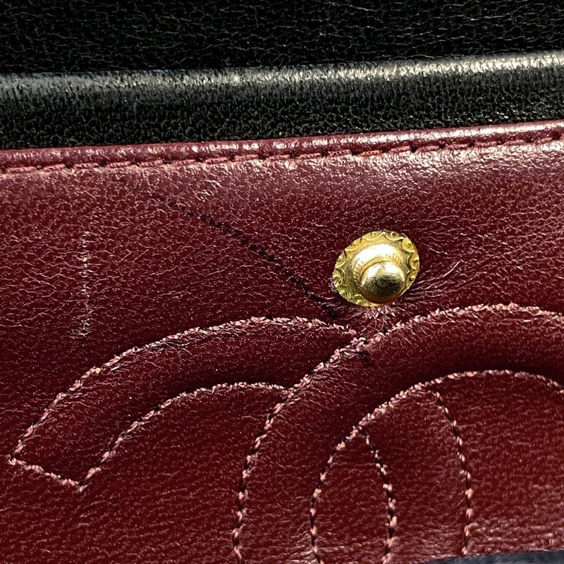 Chanel Matelasse W Flap Chain Shoulder Bag Coco Mark Shoulder Bag Leather Navy