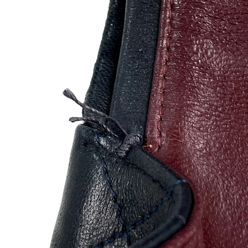 Chanel Matelasse W Flap Chain Shoulder Bag Coco Mark Shoulder Bag Leather Navy