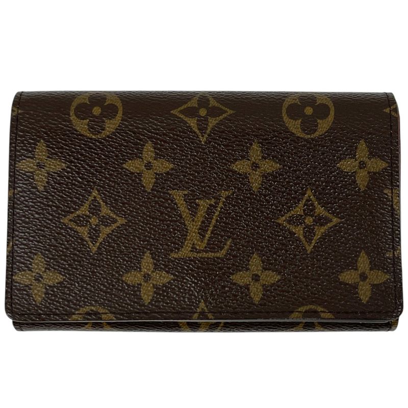 Louis Vuitton Porte Monet Bier Tresor Billfold Wallet With Coin Purse Monogram