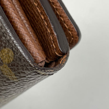 Louis Vuitton Porte Monet Bier Tresor Billfold Wallet With Coin Purse Monogram
