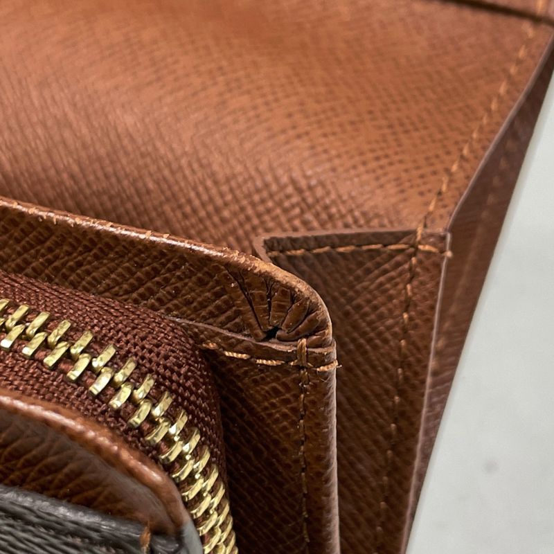 Louis Vuitton Porte Monet Bier Tresor Billfold Wallet With Coin Purse Monogram