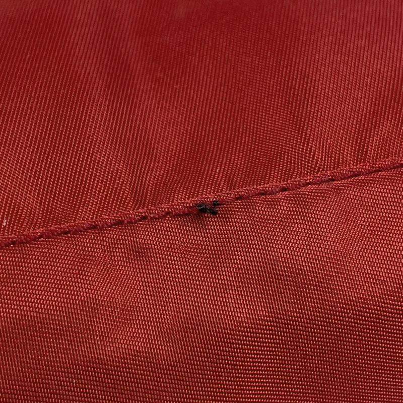 Prada Logo Plate Shoulder Bag Messenger Bag Shoulder Bag Nylon Red B6671 Women