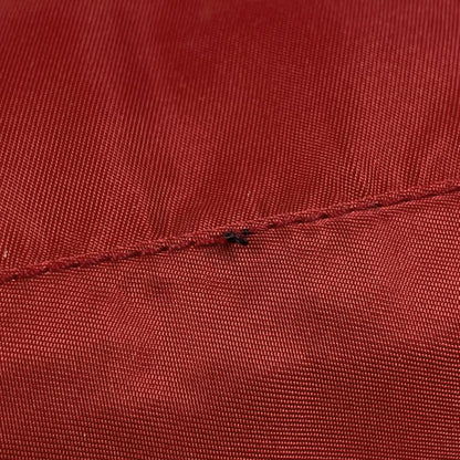 Prada Logo Plate Shoulder Bag Messenger Bag Shoulder Bag Nylon Red B6671 Women