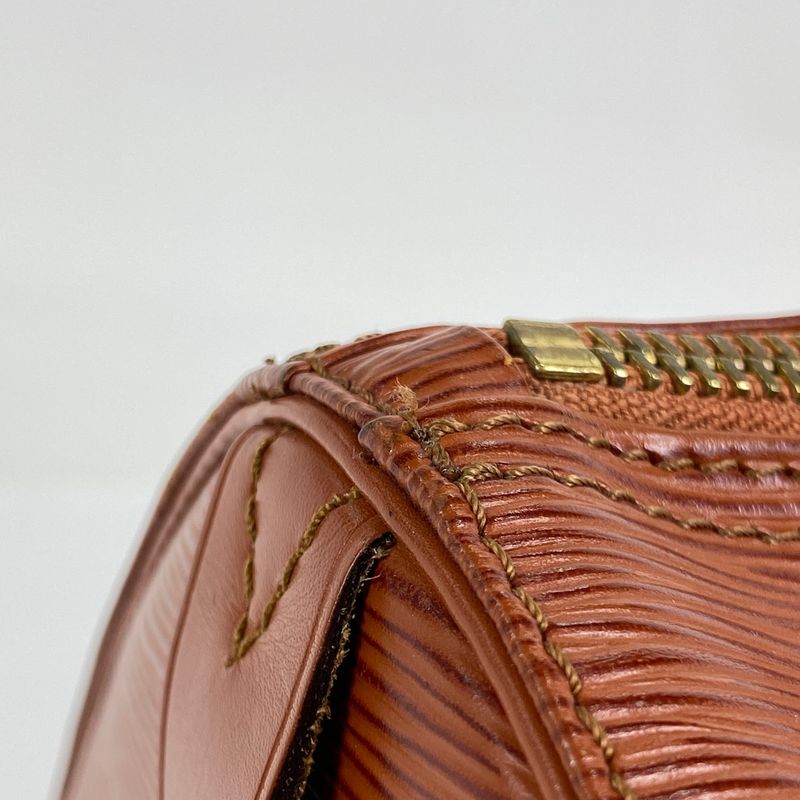 Louis Vuitton Keepall 60 Travel Business Travel Boston Bag Epi Kenyan Brown