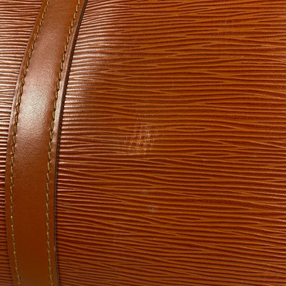 Louis Vuitton Keepall 60 Travel Business Travel Boston Bag Epi Kenyan Brown