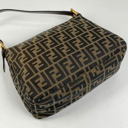 Fendi Zucca Pattern Shoulder Bag One Shoulder Handbag Mamma Baguette Shoulder