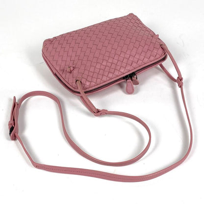 Bottega Veneta Intrecciato Shoulder Bag Nappa Crossbody Shoulder Bag Leather