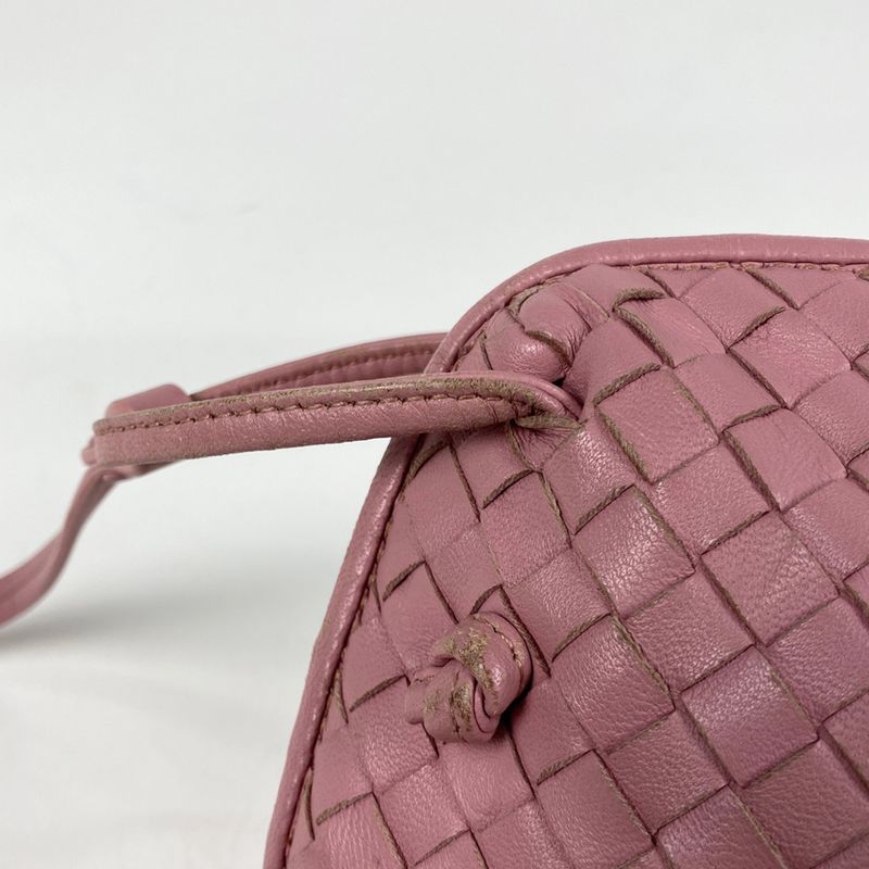 Bottega Veneta Intrecciato Shoulder Bag Nappa Crossbody Shoulder Bag Leather