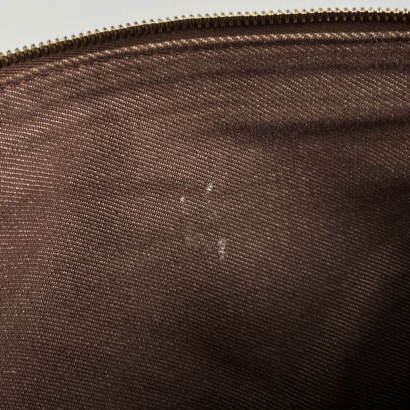 Celine Triomphe Shoulder Bag Crossbody Logo Shoulder Bag Coated Canvas Brown