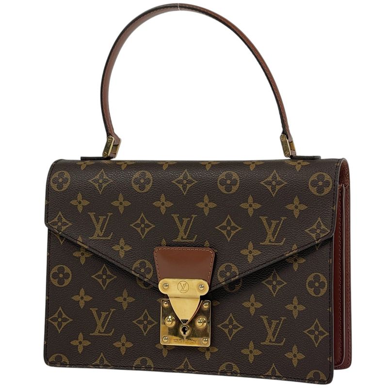 Louis Vuitton Concorde Handbag Monogram Brown M51190 Women