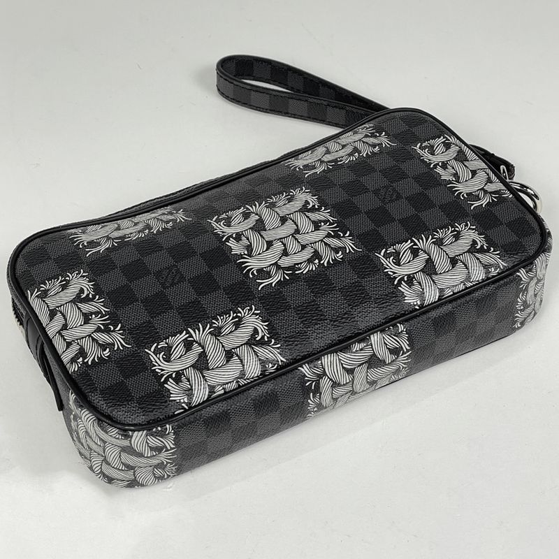 Louis Vuitton Pochette Volga Christopher Nemeth Collaboration Second Bag Damier