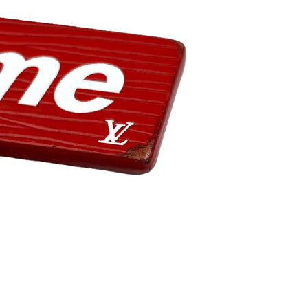 Louis Vuitton CHCP Wallet Supreme Chain Trifold Wallet Epi Red M67755 Men's