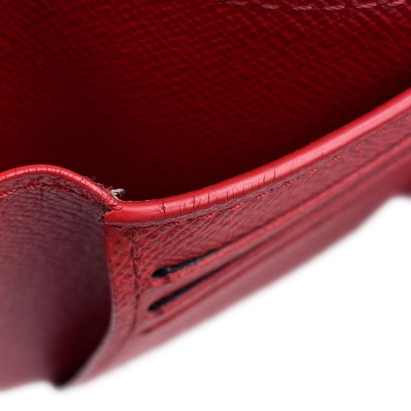 Louis Vuitton CHCP Wallet Supreme Chain Trifold Wallet Epi Red M67755 Men's