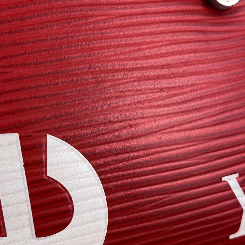 Louis Vuitton CHCP Wallet Supreme Chain Trifold Wallet Epi Red M67755 Men's