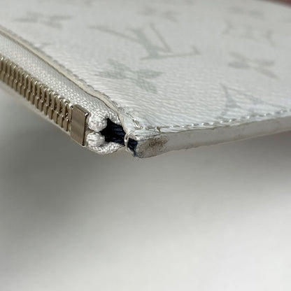 Louis Vuitton Pochette Jules PM Monogram Clutch Bag Pouch L-shape Zipper Second