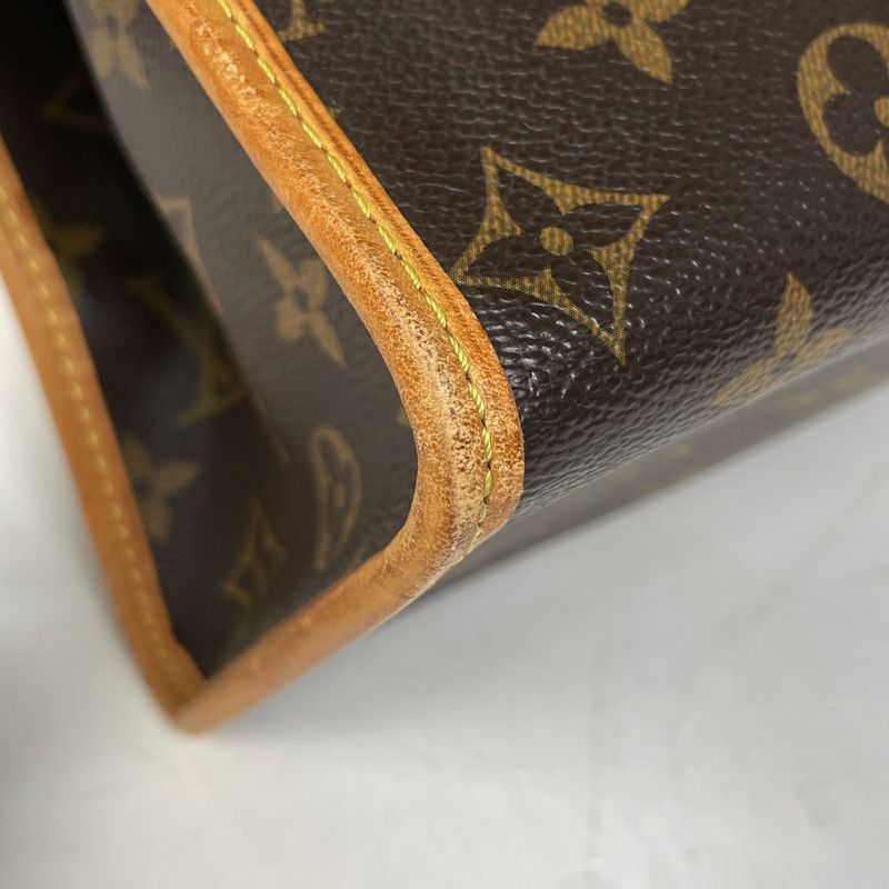 Louis Vuitton Popincourt O Shoulder Bag Shoulder Handbag Monogram Brown M40007