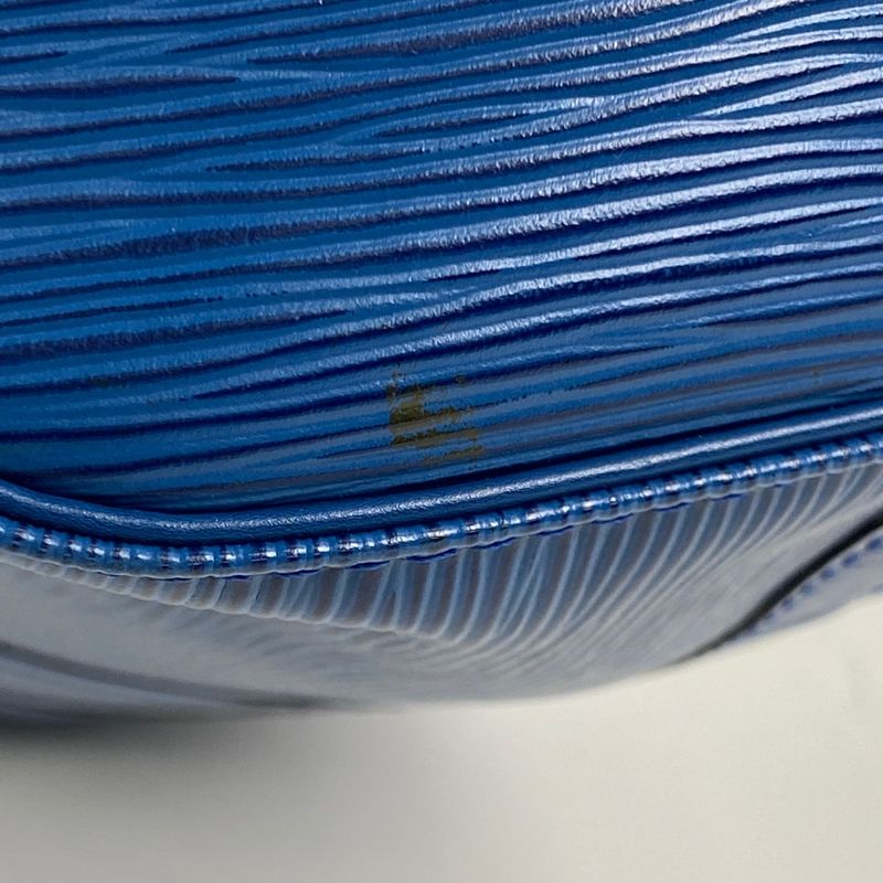 Louis Vuitton Keepall 45 Handbag Travel Boston Bag Epi Toledo Blue M42975 Women