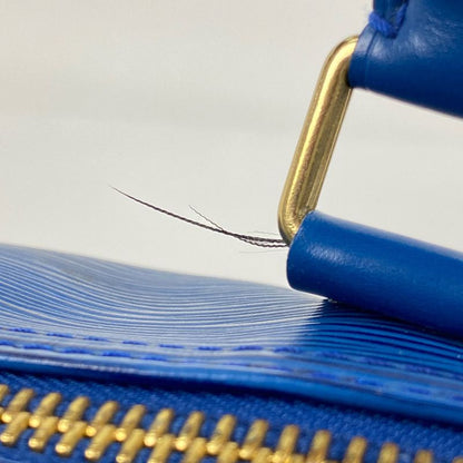 Louis Vuitton Keepall 45 Handbag Travel Boston Bag Epi Toledo Blue M42975 Women