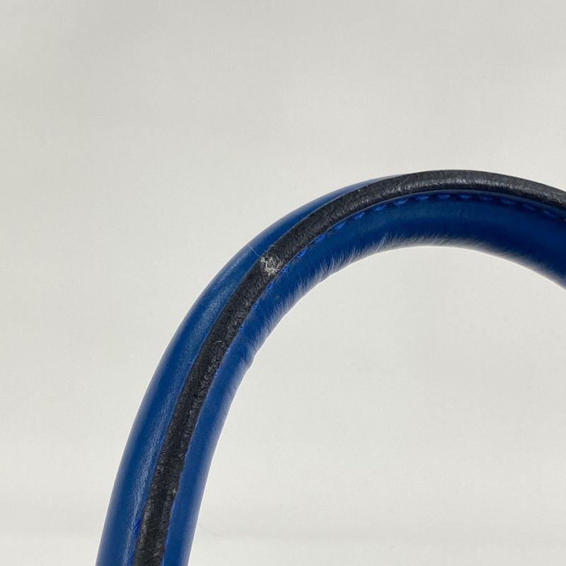 Louis Vuitton Keepall 45 Handbag Travel Boston Bag Epi Toledo Blue M42975 Women