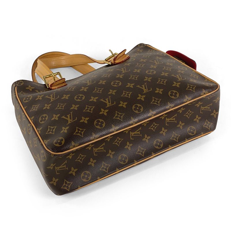 Louis Vuitton Multipli Cité Handbag Shoulder Tote Monogram Brown M51162 Women