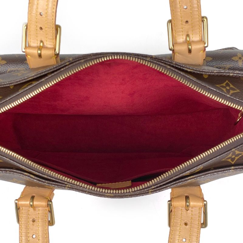 Louis Vuitton Multipli Cité Handbag Shoulder Tote Monogram Brown M51162 Women