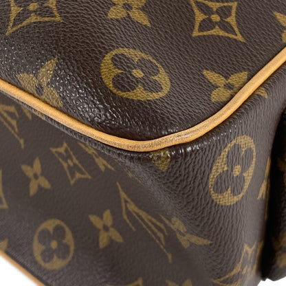 Louis Vuitton Multipli Cité Handbag Shoulder Tote Monogram Brown M51162 Women