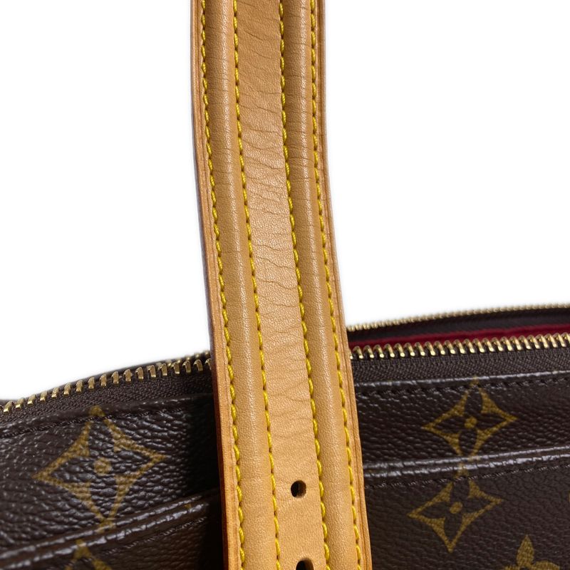 Louis Vuitton Multipli Cité Handbag Shoulder Tote Monogram Brown M51162 Women