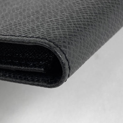 Louis Vuitton Porte Cult Cles Di Yen Fold Long Wallet Taiga Ardoise M31002 Men's