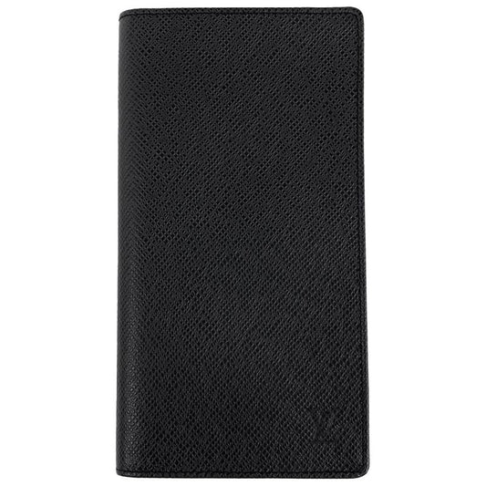 Louis Vuitton Porte Cult Cles Di Yen Fold Long Wallet Taiga Ardoise M31002 Men's