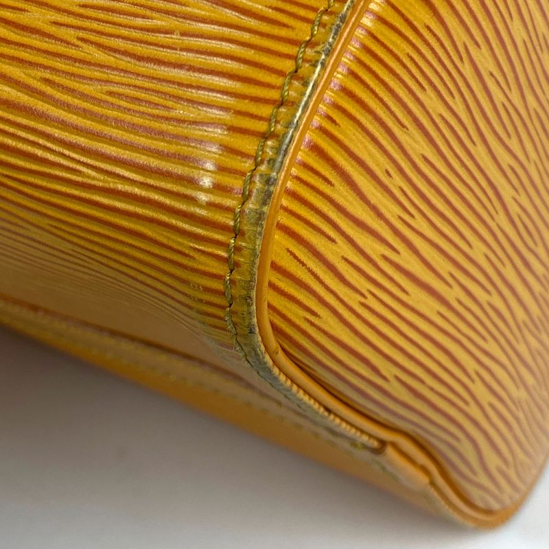 Louis Vuitton Speedy 25 Boston Bag Commuter Bag Handbag Epi Tassili Yellow