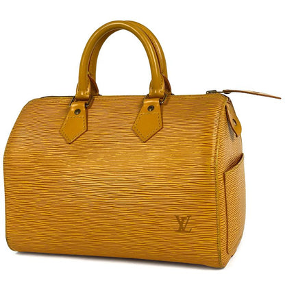 Louis Vuitton Speedy 25 Boston Bag Commuter Bag Handbag Epi Tassili Yellow