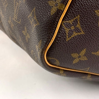 Louis Vuitton Keepall 60 Handbag Travel Business Boston Bag Monogram Brown